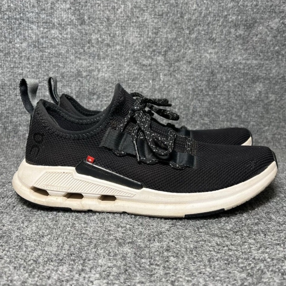 ON Women's Cloudeasy Running Sneaker Shoes Black/Rock 8.5 Medium US